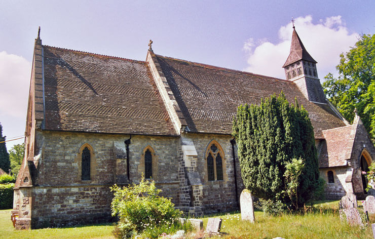 awbridge-village-all-saints-church-awbridge-front All Saints Church Awbridge Front