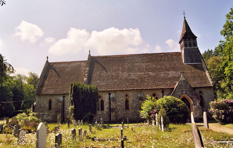 awbridge-village-all-saints-church-awbridge-front2 All Saints Church Awbridge Front 2